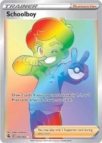 Schoolboy (Secret) - SWSH08: Fusion Strike - Pokemon card
