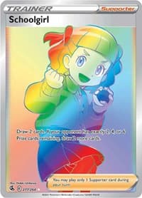 Schoolgirl (Secret) - SWSH08: Fusion Strike - Pokemon card