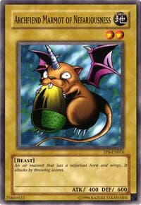 Archfiend Marmot of Nefariousness - Tournament Pack 6 - YuGiOh card
