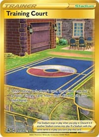 Training Court (Secret) - SWSH08: Fusion Strike - Pokemon card