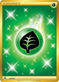 Grass Energy (Secret) - SWSH08: Fusion Strike - Pokemon card