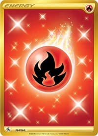 Fire Energy (Secret) - SWSH08: Fusion Strike - Pokemon card
