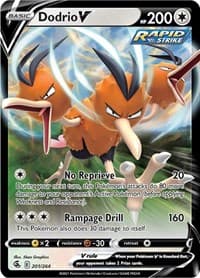 Dodrio V - SWSH08: Fusion Strike - Pokemon card