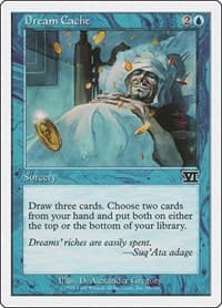 Dream Cache - Classic Sixth Edition - Magic: The Gathering card