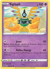 Sigilyph - SWSH08: Fusion Strike - Pokemon card