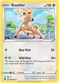 Stantler - SWSH08: Fusion Strike - Pokemon card