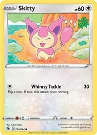 Skitty - SWSH08: Fusion Strike - Pokemon card