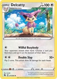 Delcatty - SWSH08: Fusion Strike - Pokemon card