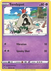 Sandygast - SWSH08: Fusion Strike - Pokemon card
