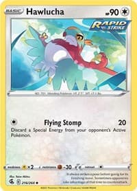 Hawlucha - SWSH08: Fusion Strike - Pokemon card