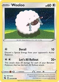 Wooloo (221) - SWSH08: Fusion Strike - Pokemon card