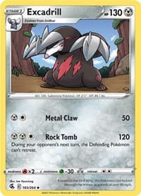 Excadrill - SWSH08: Fusion Strike - Pokemon card