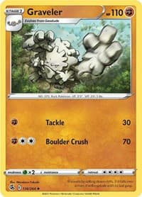 Graveler - SWSH08: Fusion Strike - Pokemon card