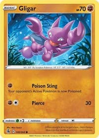 Gligar - SWSH08: Fusion Strike - Pokemon card