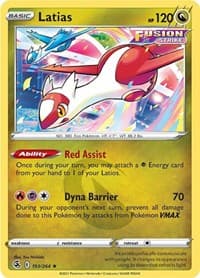 Latias - SWSH08: Fusion Strike - Pokemon card
