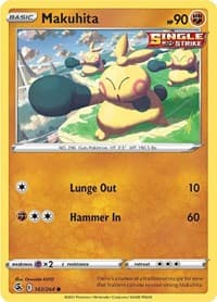 Makuhita - SWSH08: Fusion Strike - Pokemon card