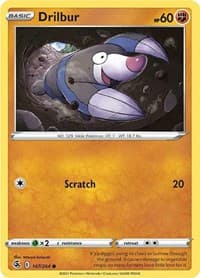 Drilbur - SWSH08: Fusion Strike - Pokemon card