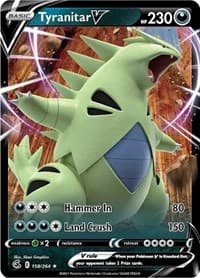 Tyranitar V - SWSH08: Fusion Strike - Pokemon card