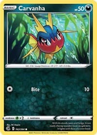 Carvanha - SWSH08: Fusion Strike - Pokemon card