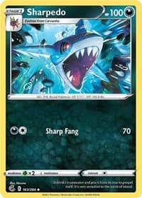 Sharpedo - SWSH08: Fusion Strike - Pokemon card