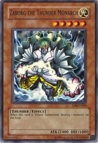 Zaborg the Thunder Monarch - Tournament Pack 8 - YuGiOh card