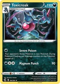 Toxicroak - SWSH08: Fusion Strike - Pokemon card