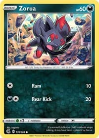 Zorua - SWSH08: Fusion Strike - Pokemon card