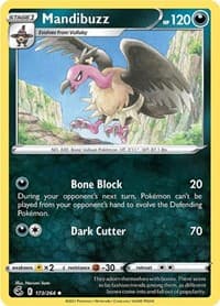 Mandibuzz - SWSH08: Fusion Strike - Pokemon card