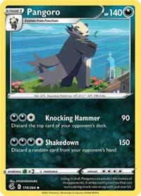Pangoro - SWSH08: Fusion Strike - Pokemon card