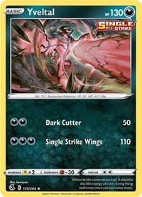 Yveltal - SWSH08: Fusion Strike - Pokemon card