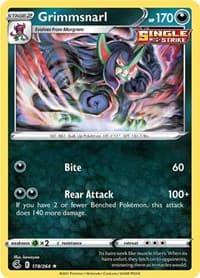 Grimmsnarl - SWSH08: Fusion Strike - Pokemon card