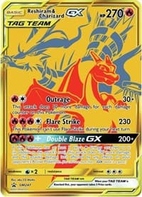 Reshiram & Charizard GX - SM247 - SM Promos - Pokemon card