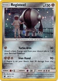 Registeel - 68/111 (Cosmos Holo) - SM Promos - Pokemon card