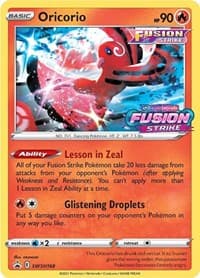 Oricorio - SWSH168 (Prerelease) - SWSH: Sword & Shield Promo Cards - Pokemon card