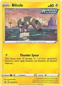 Blitzle - SWSH173 - SWSH: Sword & Shield Promo Cards - Pokemon card