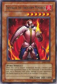 Thestalos the Firestorm Monarch - Tournament Pack 8 - YuGiOh card