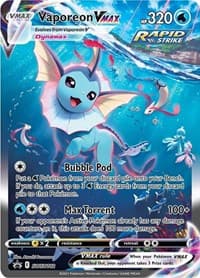 Vaporeon VMAX - SWSH182 - SWSH: Sword & Shield Promo Cards - Pokemon card