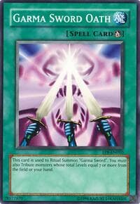 Garma Sword Oath - Tournament Pack 8 - YuGiOh card