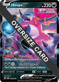 Hoopa V - SWSH176 - Jumbo Cards - Pokemon card