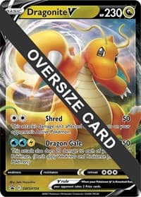 Dragonite V - SWSH154 - Jumbo Cards - Pokemon card