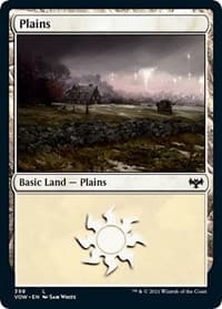 Plains (398) - Innistrad: Crimson Vow - Magic: The Gathering card