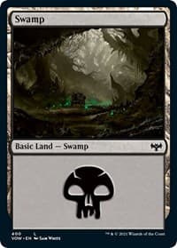 Swamp (400) - Innistrad: Crimson Vow - Magic: The Gathering card