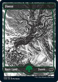 Forest (276) - Innistrad: Crimson Vow - Magic: The Gathering card