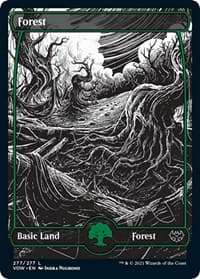 Forest (277) - Innistrad: Crimson Vow - Magic: The Gathering card