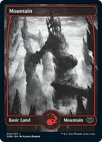Mountain (274) - Innistrad: Crimson Vow - Magic: The Gathering card