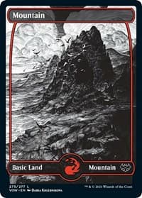 Mountain (275) - Innistrad: Crimson Vow - Magic: The Gathering card