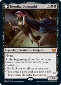 Henrika Domnathi - Innistrad: Crimson Vow - Magic: The Gathering card