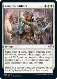 Arm the Cathars - Innistrad: Crimson Vow - Magic: The Gathering card