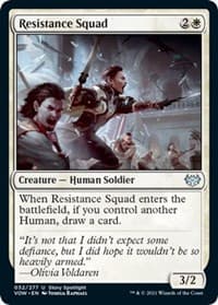 Resistance Squad - Innistrad: Crimson Vow - Magic: The Gathering card