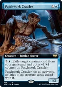 Patchwork Crawler (Extended Art) - Innistrad: Crimson Vow - Magic: The Gathering card